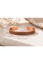 Flower of Life Motif Pure Copper Bracelet – Adjustable Clasp Bracelet - 3