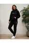 Hooded Sweatshirt Set 2-Piece Set with Hood for Women and Men Unisex Sporty Stylish Set