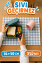 Stain-Proof and Liquid-Proof Lunch Mat 35×50 cm – Set of 3 for Primary School and Kindergarten - 4