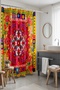 Bathroom Curtain, Anatolian Ethnic Patterned Shower Curtain, Bathtub Curtain 175X200Cm - 5
