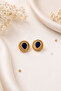 Xuping Blue Drop Stone Earring