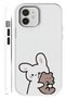 iPhone 11 Rabbit Double Layer Full Covering Printing Glossy Protect Phone Case