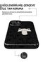 iPhone 14 White Cat Protect Slim Glossy Full Covering Print Phone Case with Camera Protection - 3