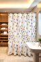 Bathroom Curtain, Colorful Flying Patterned Shower Curtain, Bathtub Curtain 175X200Cm - 3