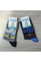 9-10 Year Old Boys Seasonal Long Socks 12 Pack - 3