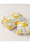 Floral Patterned King Size Double Elastic Sheet Set 180X200X30 Cm, 2 Zippered 50X70 cm Pillowcases - 5