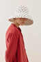 Maxi Fabric Hat Polka Dot Pattern - 4