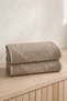 100% Cotton Jacquard Foot Towel Set of 2 50X70 cm - 3