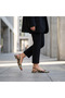 Valley Ethnic Pattern Short Thick Heeled Shoes - 6