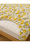Floral Patterned King Size Double Elastic Sheet Set 180X200X30 Cm, 2 Zippered 50X70 cm Pillowcases - 3