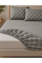 King Size Double Elastic Sheet Set 180X200X30 Cm, 2 Zippered 50X70 cm Pillowcases - 3