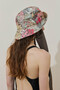 Pulse Pattern Bucket Hat Khaki - 2
