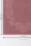 100% Cotton Jacquard Foot Towel Set of 2 50X70 cm - 2