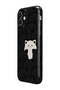 iPhone 12 White Cat Protect Slim Glossy Full Covering Print Phone Case with Camera Protection - 4