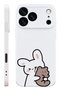 iPhone 17 Pro Tavşan Protect Slim Glossy Full Covering Print Camera Protected Phone Case