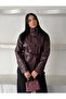 High Collar Belted Trench Coat - 3