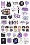 Kore Grup 2 Sayfa Sticker Seti (BTS)