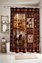 Bathroom Curtain, Horses on the Painting Patterned Shower Curtain, Bathtub Curtain 175X200Cm