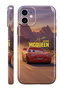 iPhone 12 Mcqueen Protect Slim Glossy Full Covering Print Phone Case with Camera Protection