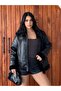 Soft Thai Fur Leather Coat - 2