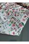 Crispy Floral Patterned Voile Viscose Linen Fabric Thin Double by the Meter - 2