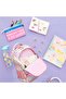 3-in-1 cute backpack set for girls| Shimmery Glitter Leather| 3 designs Mermaid Pattern,Rainbow Hearts,Pastel Coloures - 4