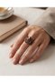 Bronze Women's Ring Authentic Copper Jewelry Margazite Breeze Adjustable Vintage