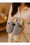 Women's Closed-Front Comfortable Home Slippers with Buckle and Light Sole