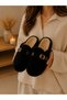 Women's Closed-Front Comfortable Home Slippers with Buckle and Light Sole