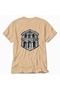 Men's Barcelona Architectural Engraving Pattern Back Print - Cream - 4