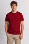Men's Barcelona Architectural Engraving Pattern Back Print - Red - 2