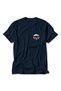 Women's Japan-Themed Torii Gate Art Print - Navy Blue - 3