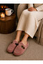 Women's Closed-Front Comfortable Home Slippers with Buckle and Light Sole - 2
