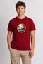 Men's Rio Coast Retro Graphic - Red