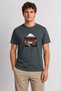 Men's Tokyo Minimalist Fuji Art Print - Smoked
