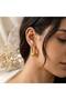 Steel Donat Earrings - 3