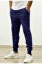 Men's Navy Blue Slim Fit Jogger Sweatpants