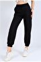 Women's Black Sweatpants - 2