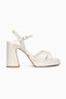 Women's Platform Heeled Shoes - 3