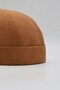 Women's Hipster Folded Cap Tile Docker Hat - 2