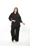 Women's Tencel Fabric Plus Size Suit - 2