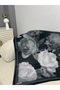 Lotus Pattern Floral Cotton Soft Shawl. Non-Slip, Wrinkle-Resistant, Easy to Shape. Breathable Fabric. - 2