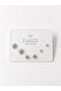 North Star Silver Six Earrings