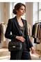 Women's Shoulder and Crossbody Chain Bag - 3