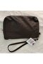 Genuine Lambskin Patterned Design Clutch Handbag with Removable Strap 20X13 cm - 8