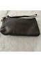 Genuine Lambskin Patterned Design Clutch Handbag with Removable Strap 20X13 cm - 8