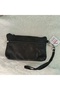 Genuine Lambskin Patterned Design Clutch Handbag with Removable Strap 20X13 cm - 4
