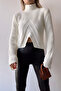 Spanish Style Sleeveless Split Front Thessaloniki Winter Sweater - 5