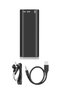 مسجل صوتي، سعة 64 جيجابايت، تسجيل مستمر لمدة 375 ساعة، USB، صوت MP3 - 7