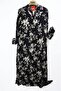 Plus Size Mother's Viscose Patterned Dress - 2